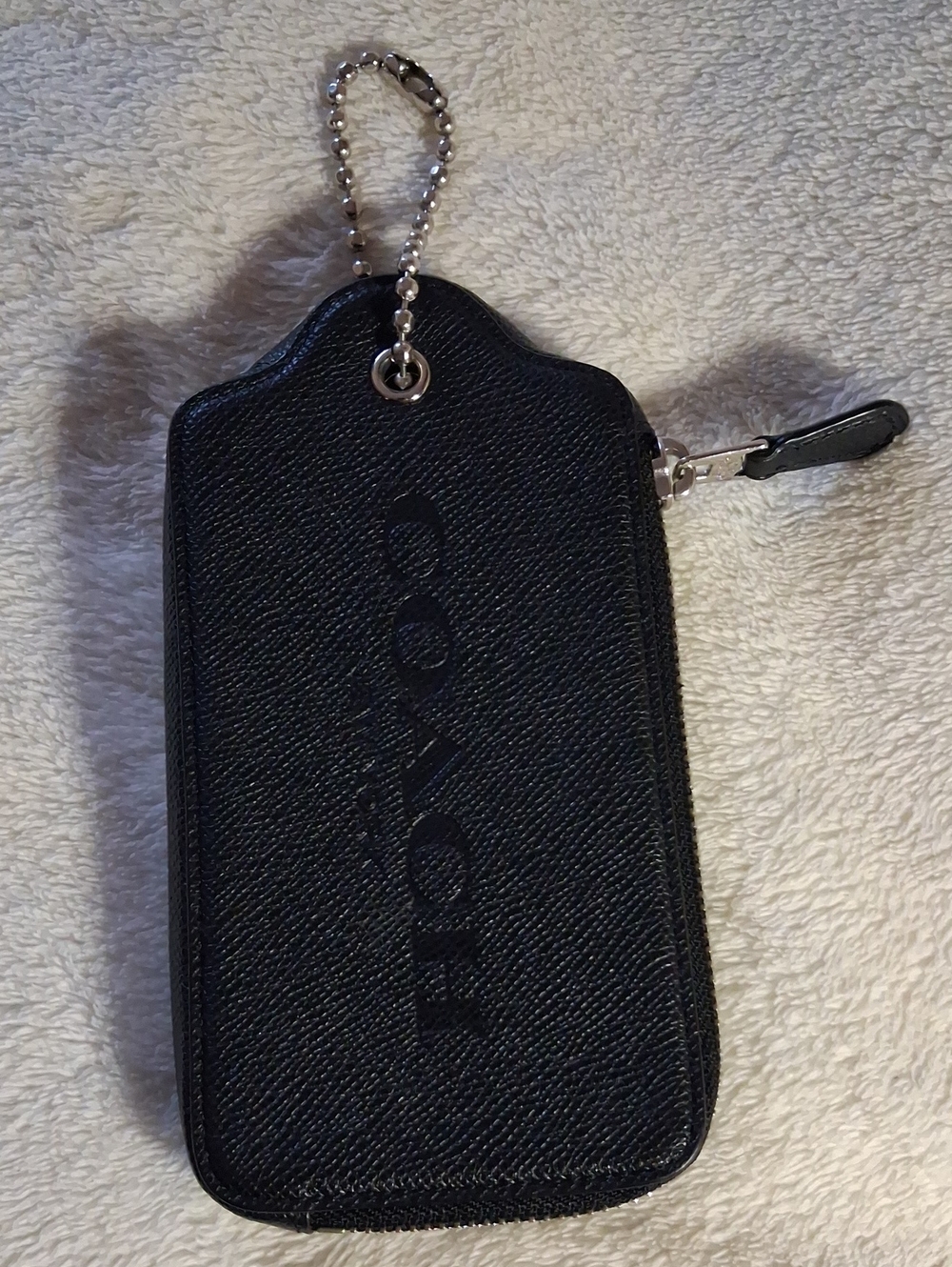 RARE BLACK COACH HANG TAG WRISTLET/ PHONE HOLDER!! NEW NO TAGS!!